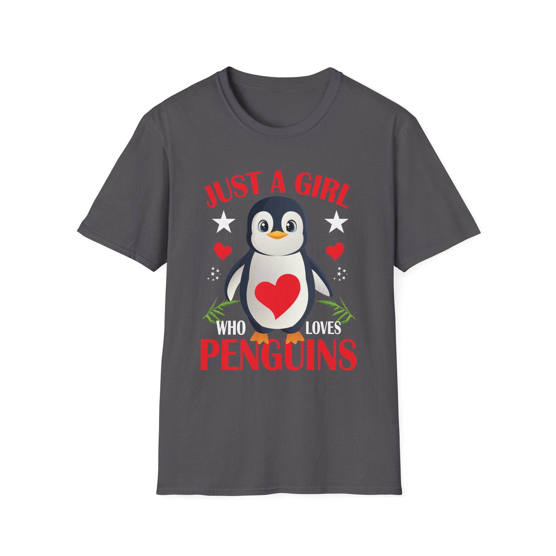 Funny Penguin Animal Just A Girl Who Loves Penguins Unisex T-Shirt
