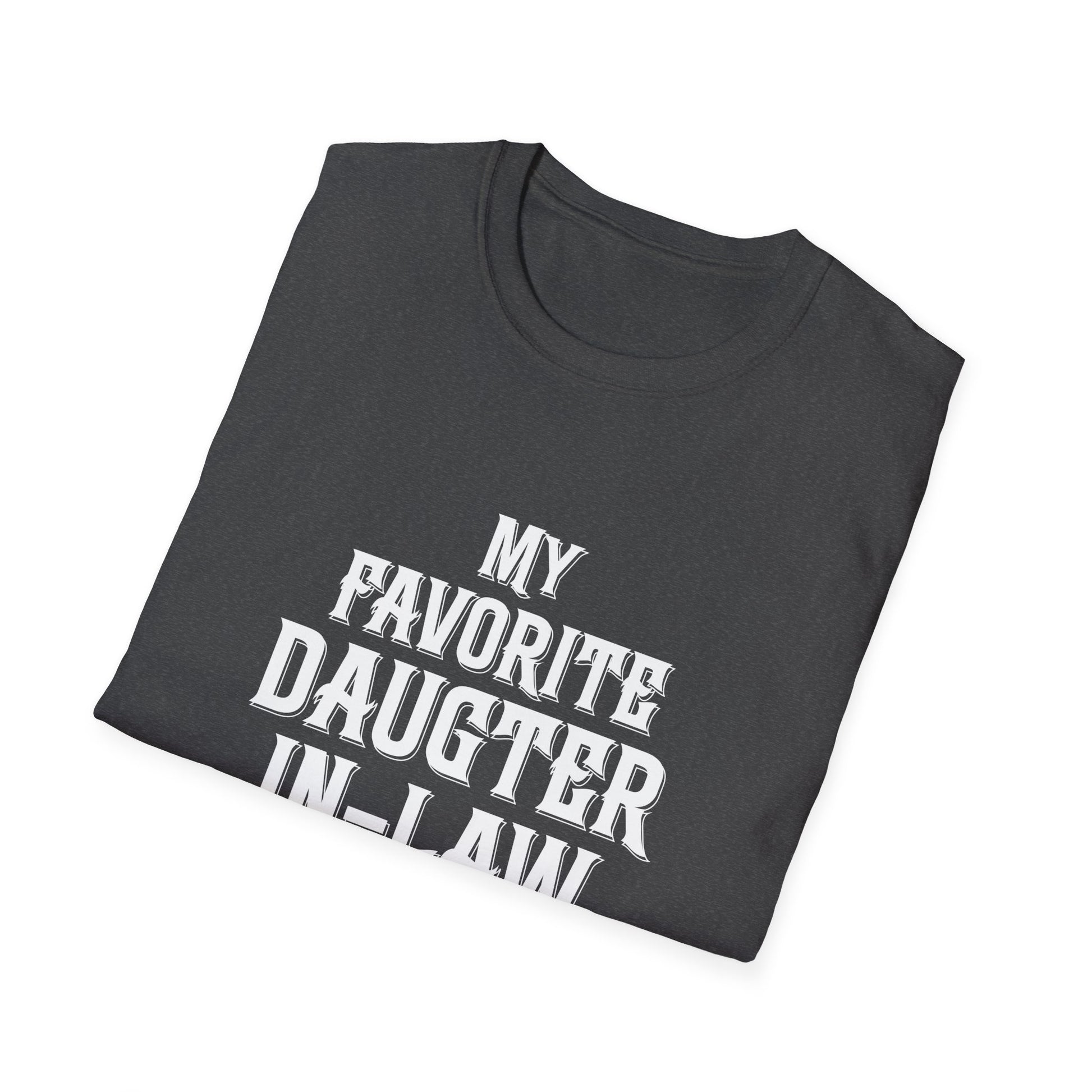 Christmas Gift For Father Mother in Law Funny Birthday Gifts Unisex T-Shirt