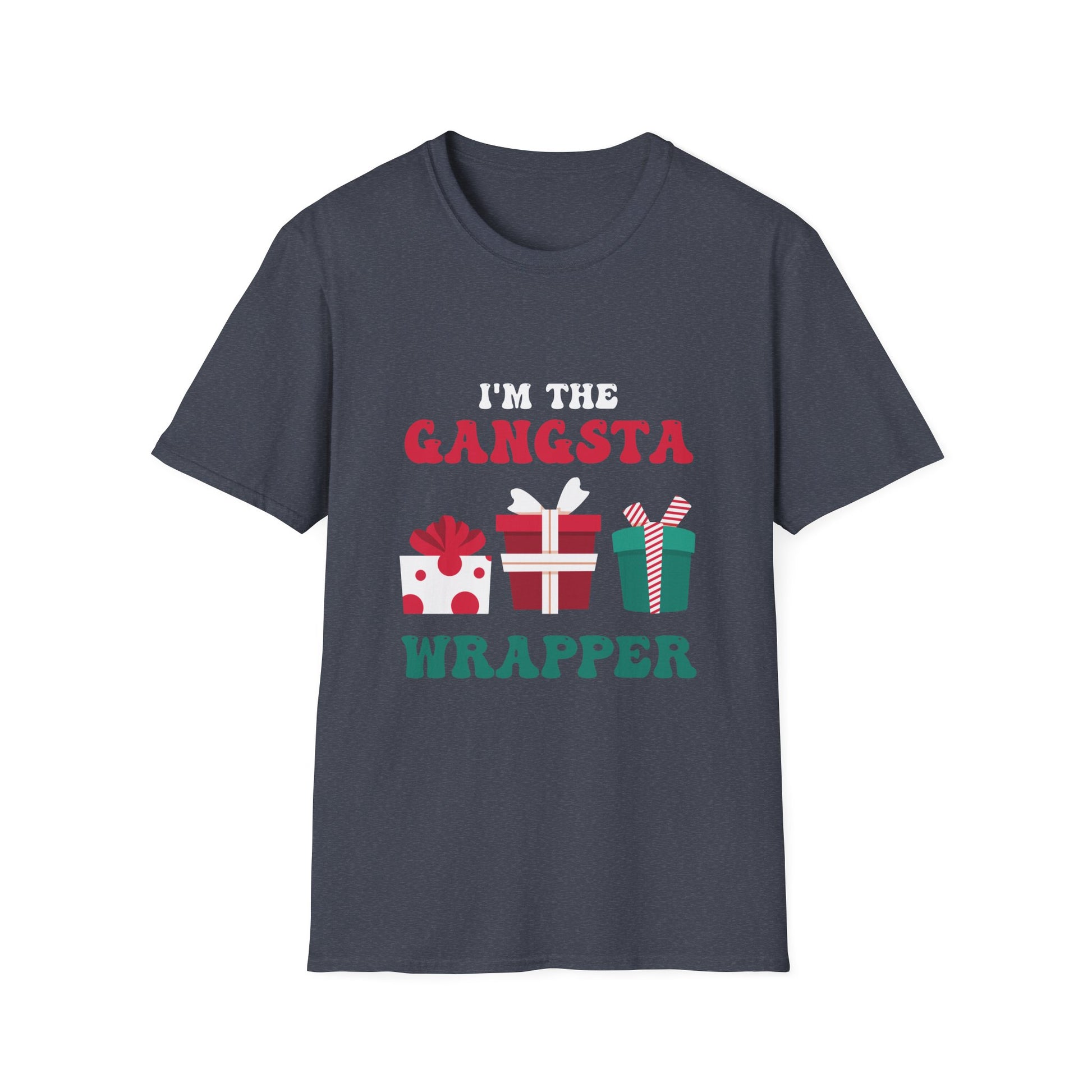 Christmas I_m The Gangsta Wrapper Christmas Unisex T-Shirt