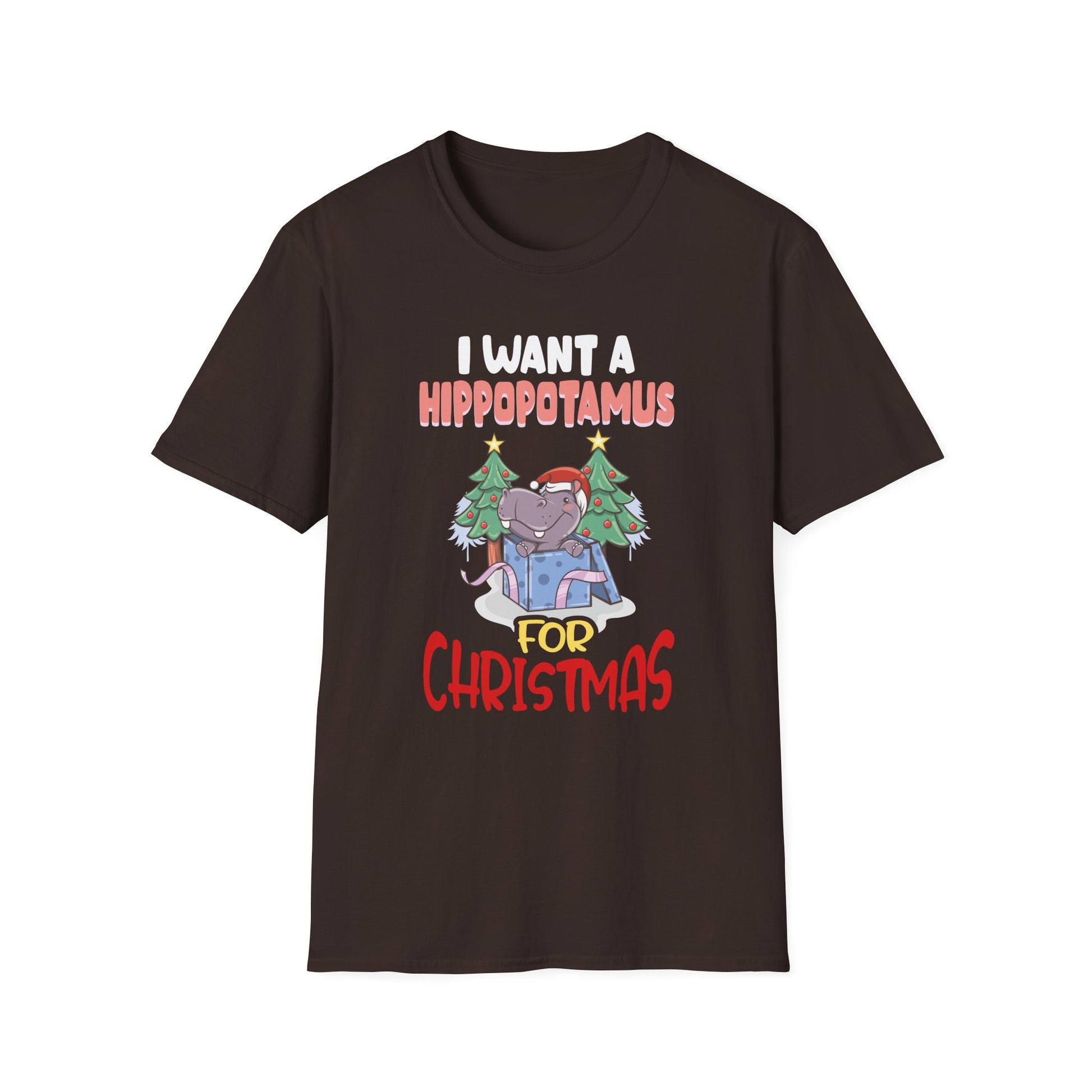 I Want a Hippopotamus for Christmas Unisex T-Shirt