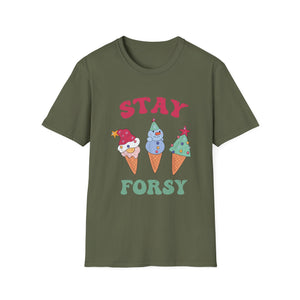 Christmas In July Stay Frosty Summer Hawaiian Christmas Unisex T-Shirt