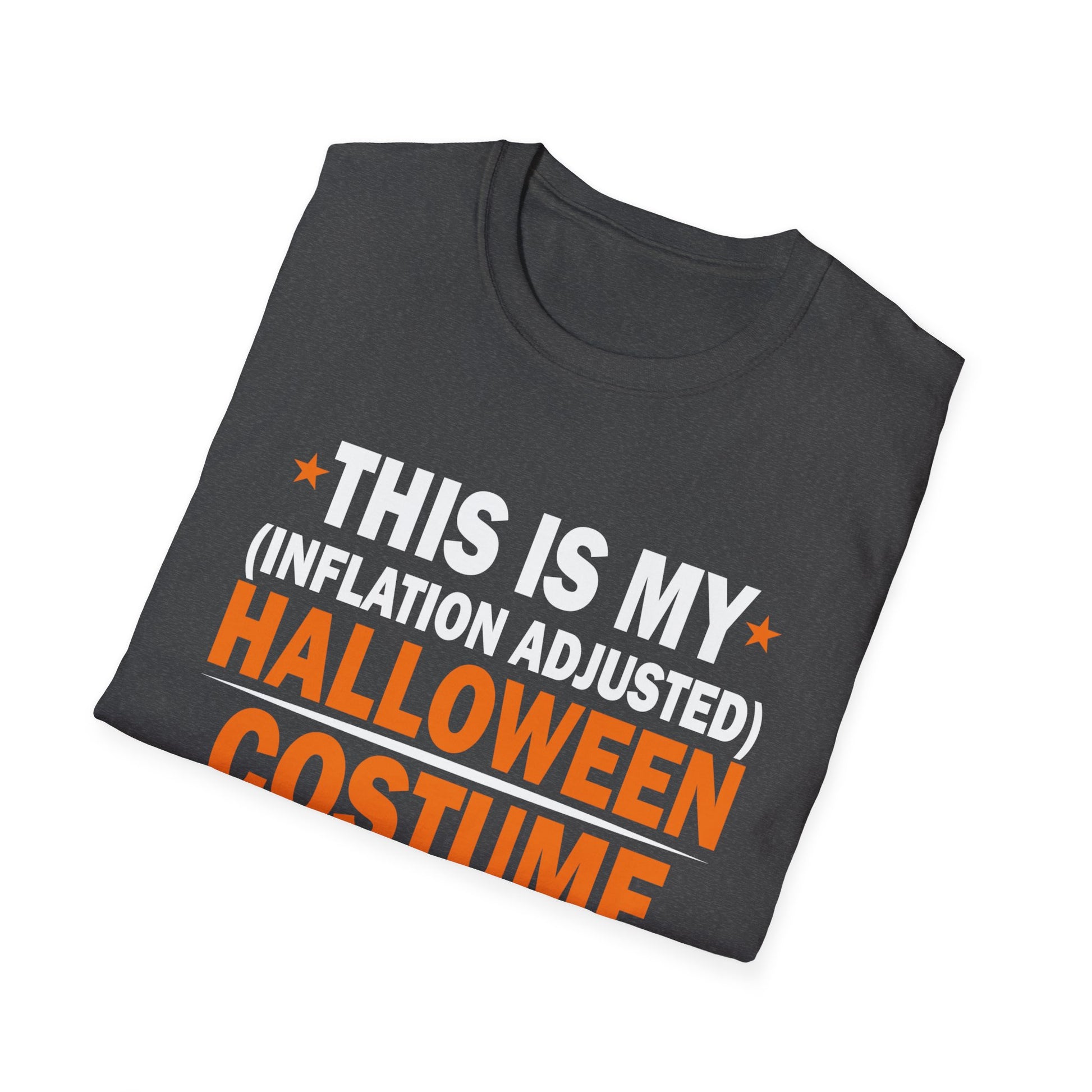 Funny Halloween Shirt Joke Inflation Halloween Costume  Unisex Softstyle T-Shirt
