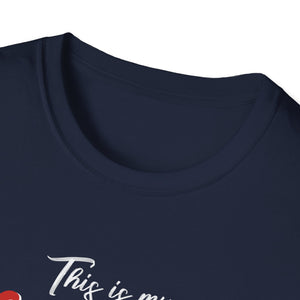 Christmas Movie Watching T-Shirt — Cozy Holiday Pajama Tee