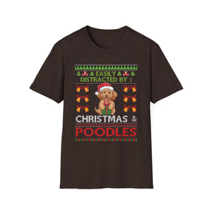 Christmas Poodles T-Shirt — 