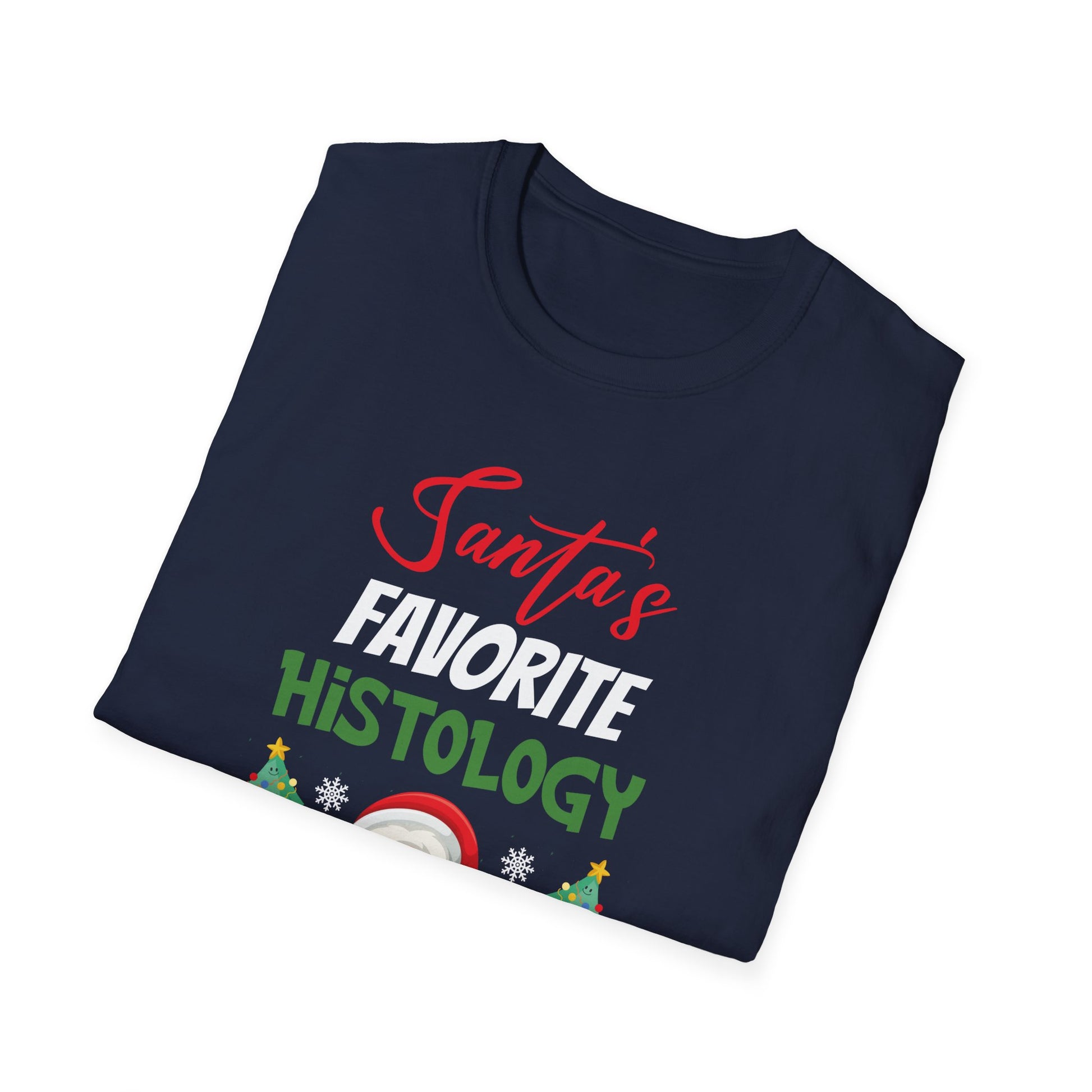 Xmas Tree Santas Favorite Histology Tech Christmas Pajamas Unisex T-Shirt