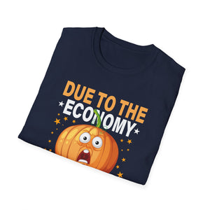 Due To Inflation This Is My Halloween Costume Cute Halloween Tee Unisex Softstyle T-Shirt