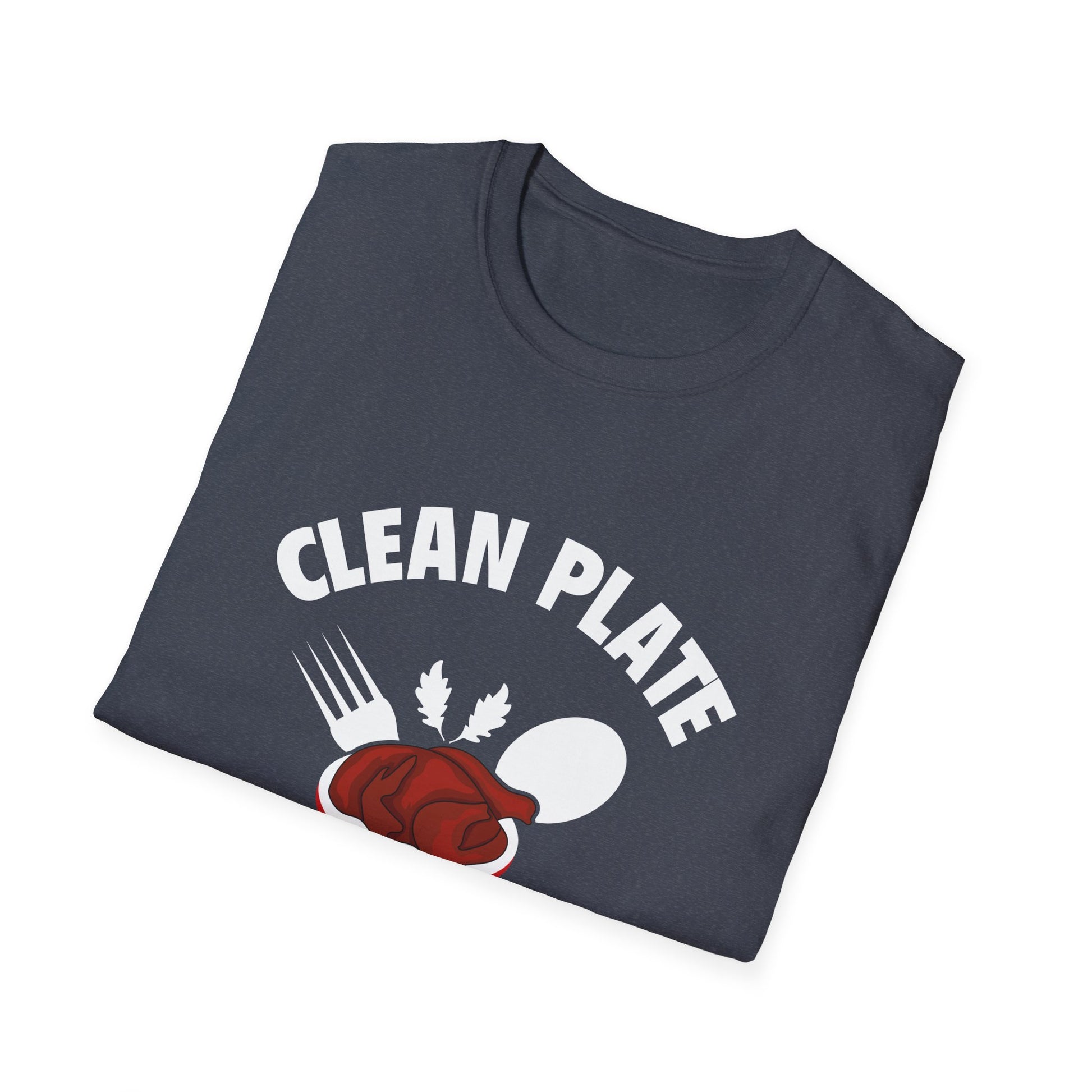 Clean Plate Club T-Shirt — Funny Eating & Foodie Tee  Unisex T-Shirt