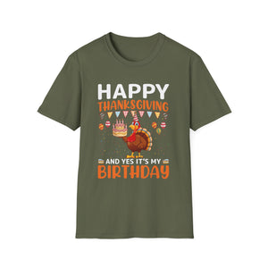 Thanksgiving Birthday T-Shirt — 