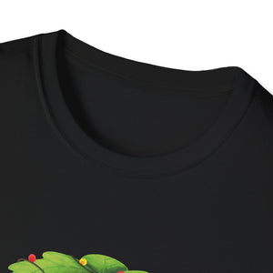 Palm Tree Ornament Graphic Tee — Tropical Holiday Palm Shirt