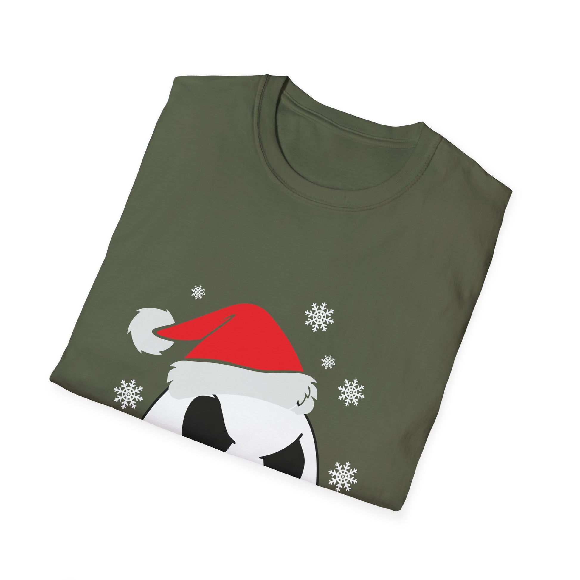 Christmas Skull Tee — Santa Hat Jack Skellington Holiday T-Shirt