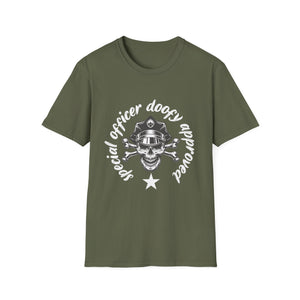 Funny Halloween Pickleball Costume Peace Love Halloween Unisex Softstyle T-Shirt