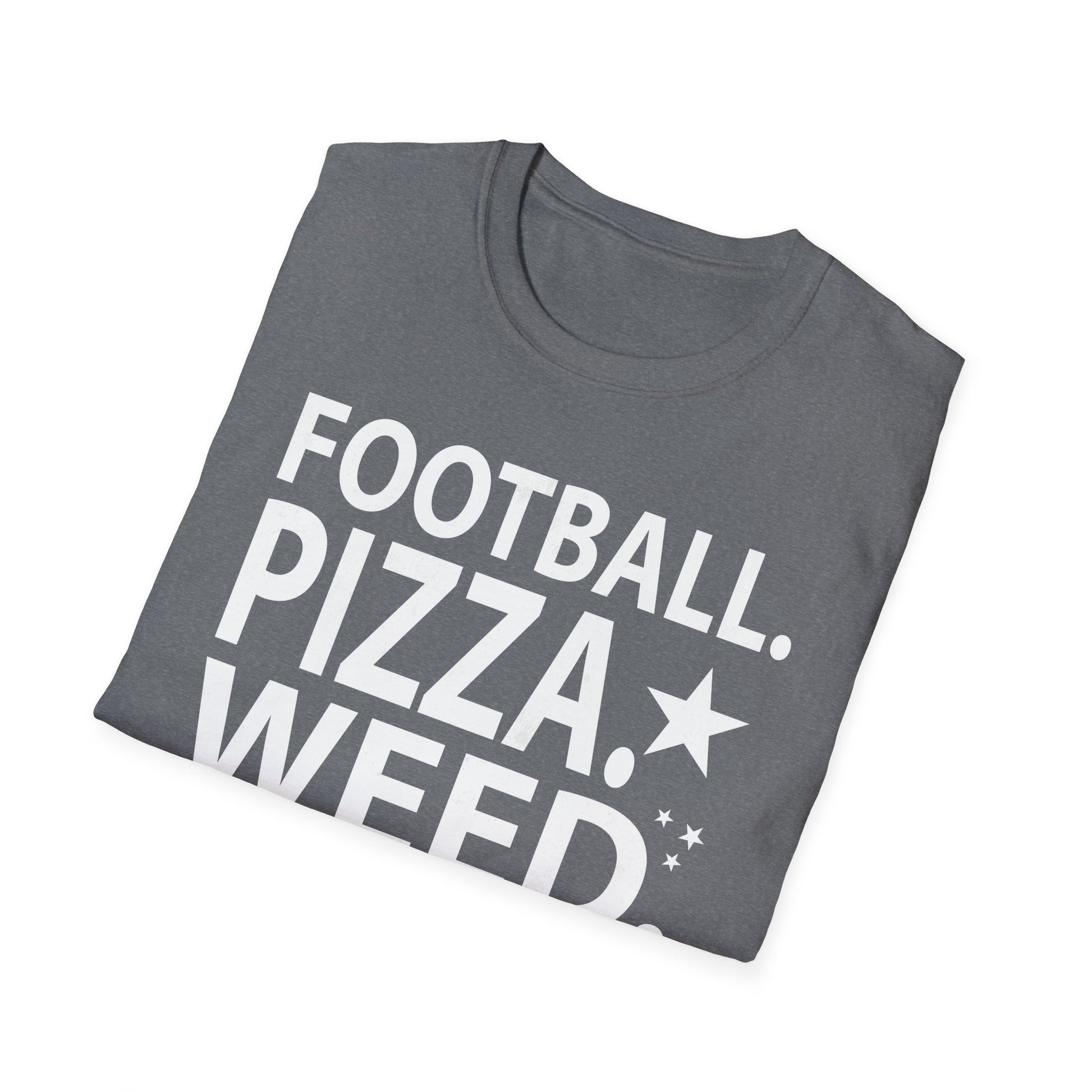 Football Pizza Weed Unisex Shirt