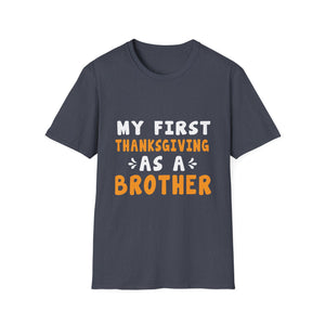 My First Thanksgiving as a Brother T-Shirt  Unisex T-Shirt