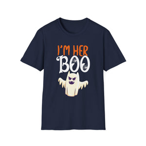 I'M Her Boo - Halloween Costume - Halloween Tee Unisex Softstyle T-Shirt