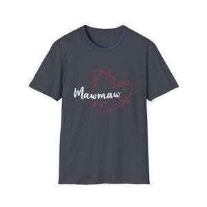 Womens Mawmaw Gift Grandma Christmas Mother_s Day Unisex T-Shirt