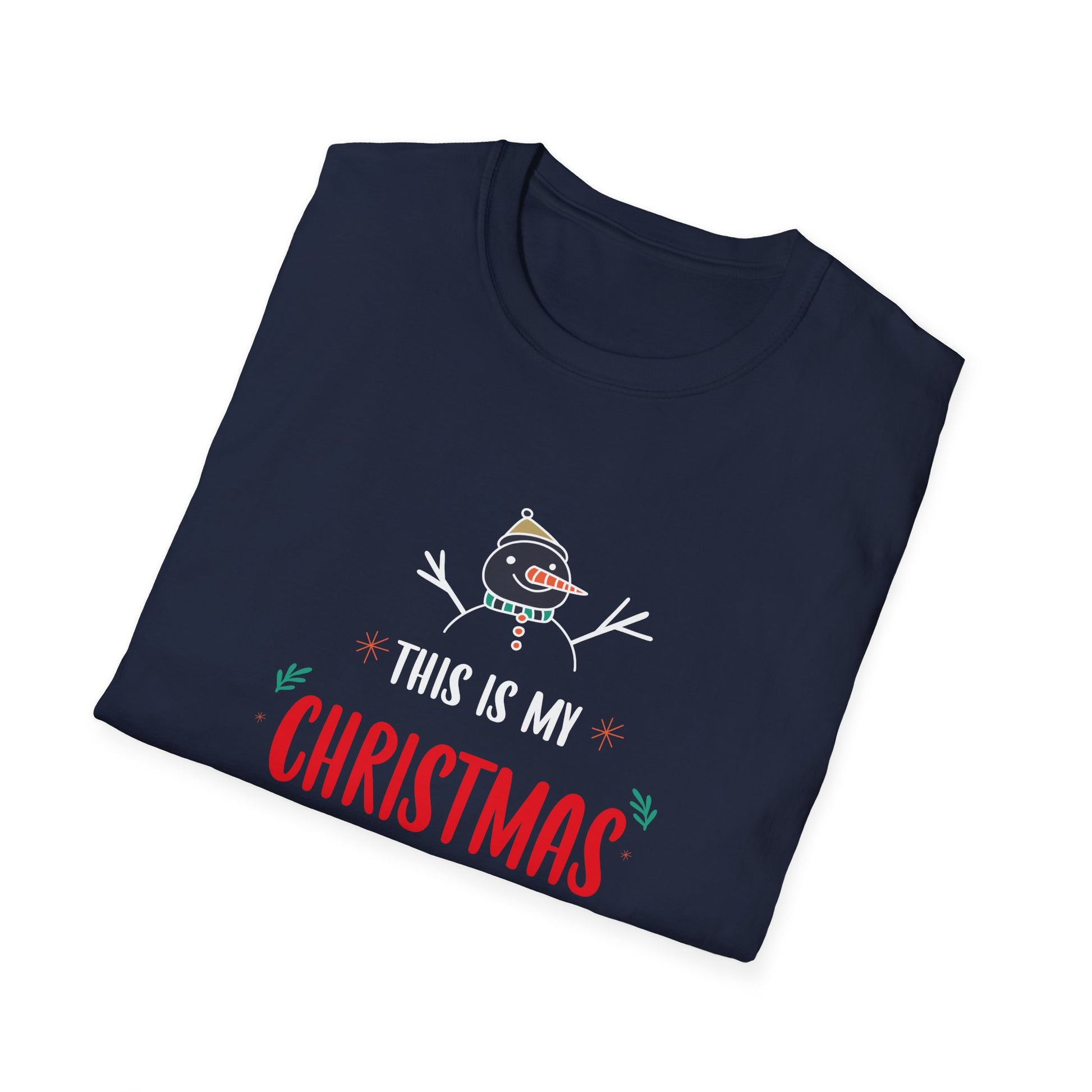 Christmas Pajama T-Shirt — "This Is My Christmas Pajama Shirt" Holiday Tee