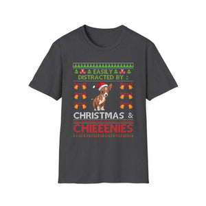 Christmas & Chihuahuas T-Shirt — 