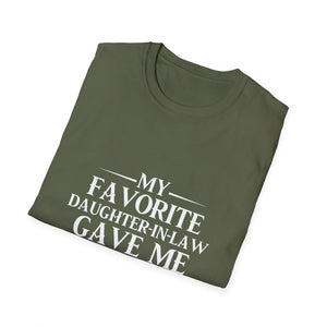 Christmas Gift For Father Mother in Law Funny Birthday Gifts Unisex T-Shirt