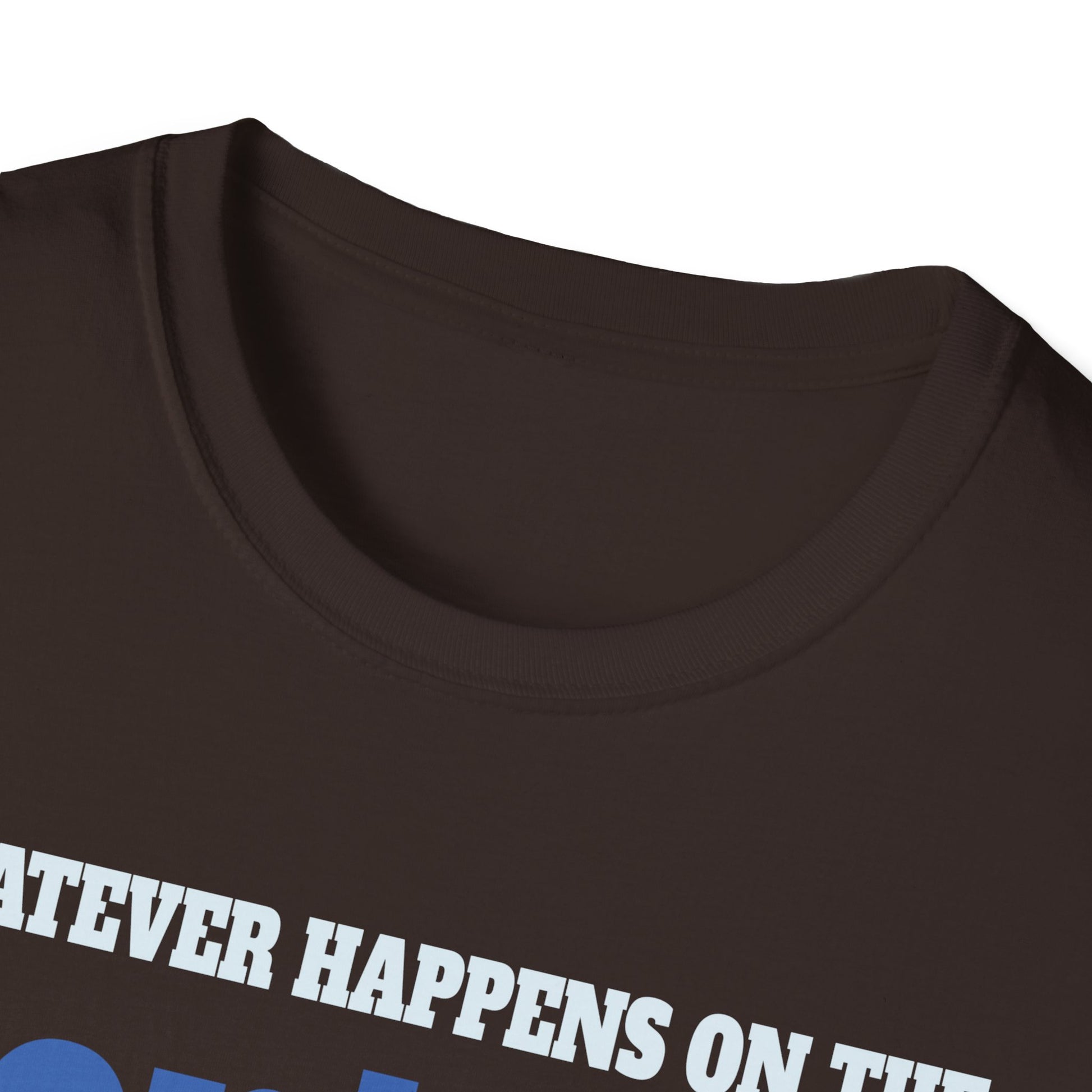 Pontoon Boat T-Shirt — "Whatever Happens on the Pontoon Boat" Graphic Tee for Boaters
