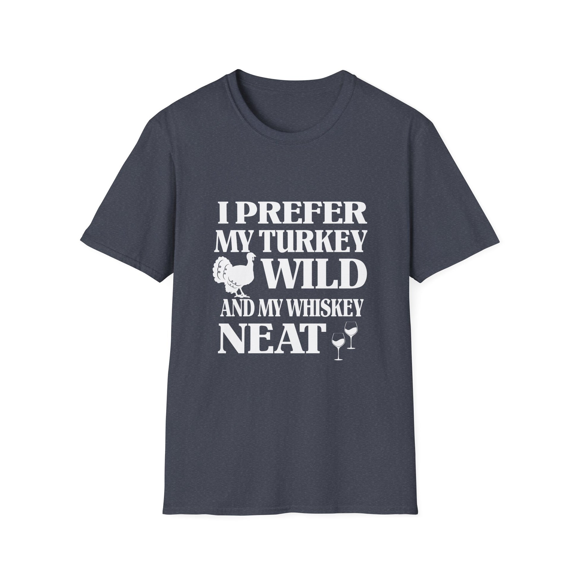 Thanksgiving Whiskey Neat  Unisex T-Shirt