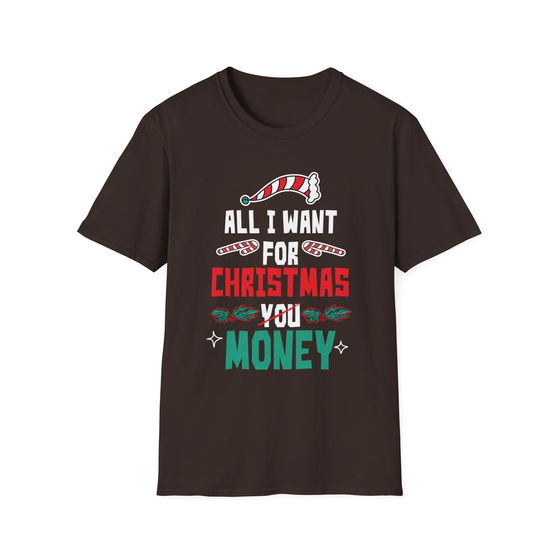 All I Want For Christmas Is Money Christmas 2022 Unisex T-Shirt