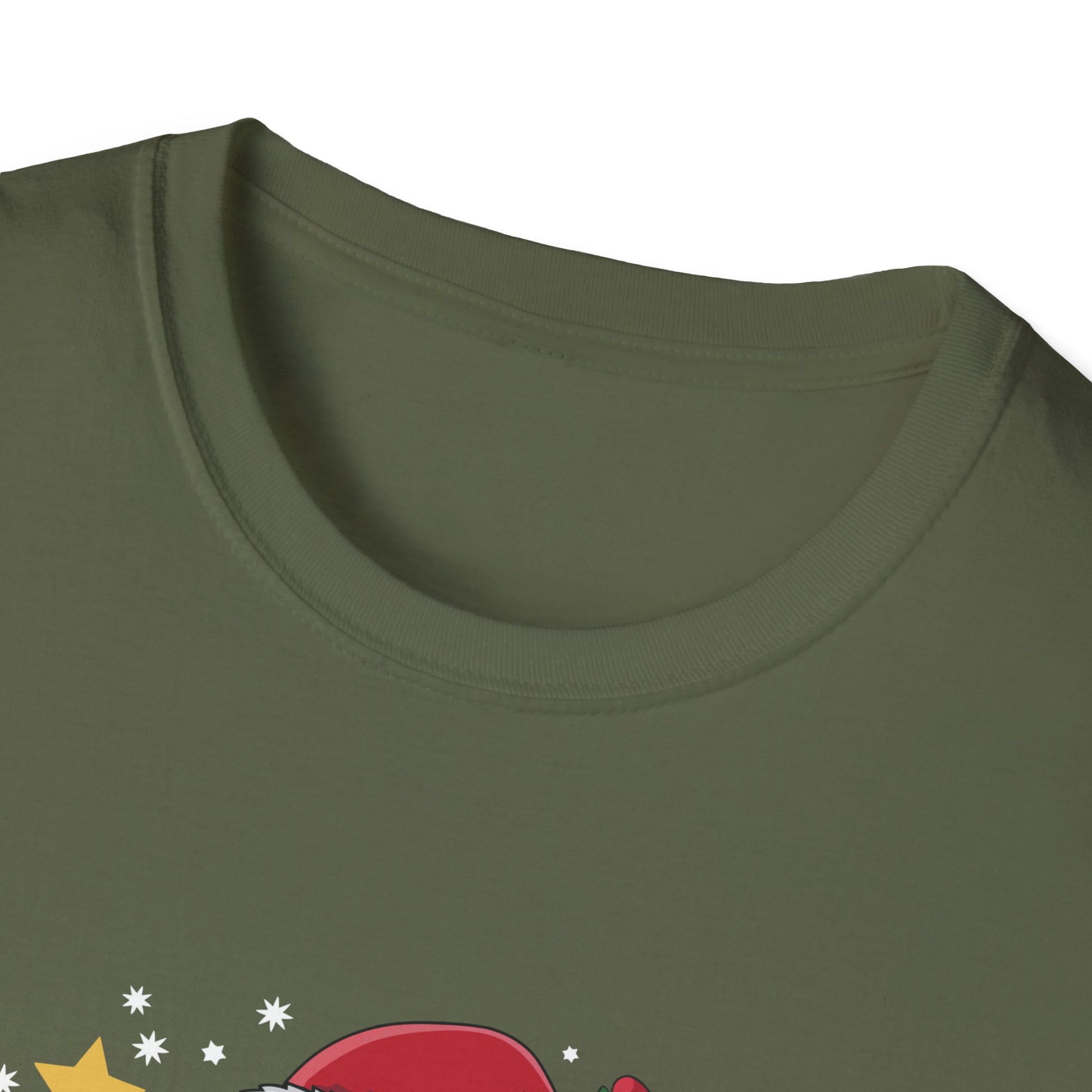 Miniature Schnauzer Merry Woofmas Christmas Dog Unisex Softstyle T-Shirt