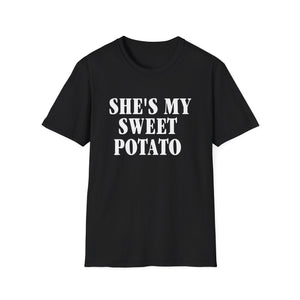 She's My Sweet Potato T-Shirt — Cute Couples/Family Matching Tee