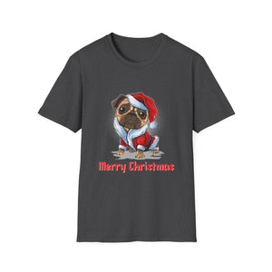 Christmas Pug T-Shirt — Cute Santa Pug 