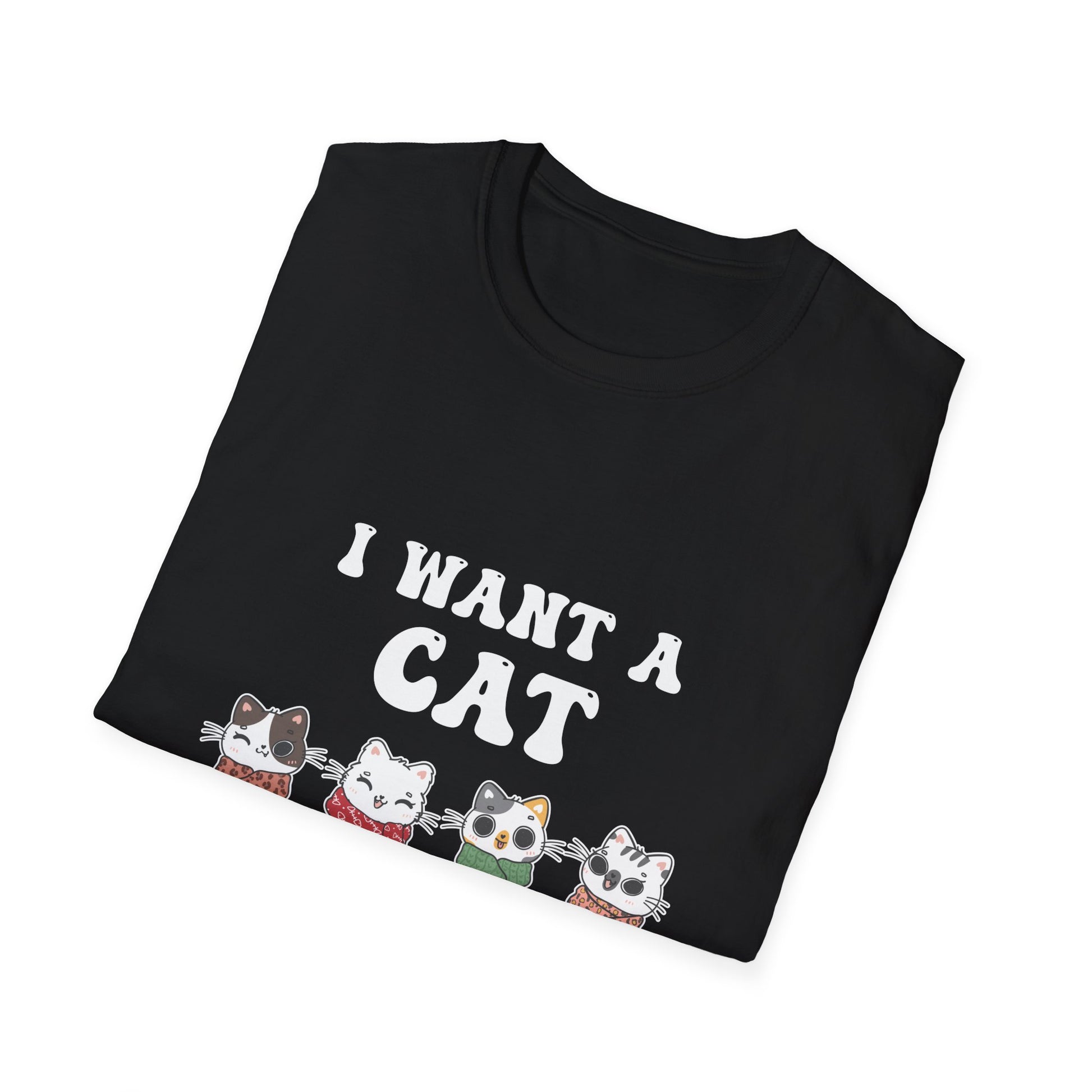 Christmas Cat Cats For All Christmas Cats Unisex T-Shirt