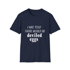 Deviled Eggs Funny Graphic T-Shirt — 