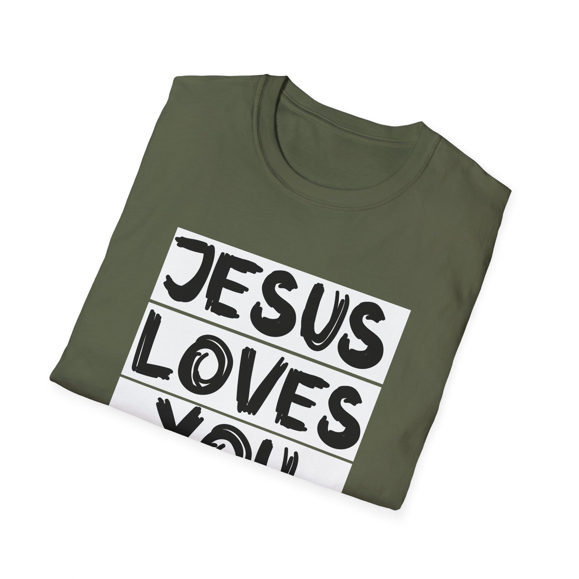 Jesus Loves You Bro T-Shirt — Bold Faith Graphic Tee