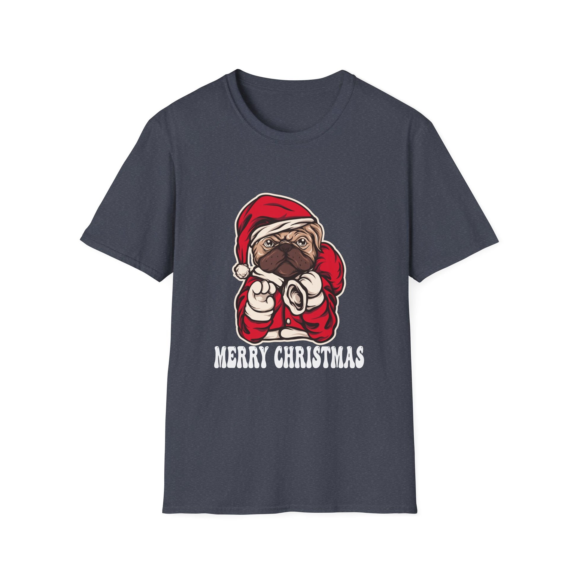 Christmas Bulldog Bully Merry English Bulldog Christmas Unisex T-Shirt