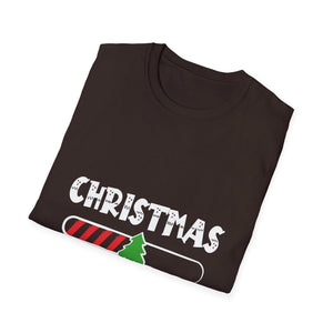 Christmas Is Loading T-Shirt – Holiday Progress Bar Funny Xmas Tee