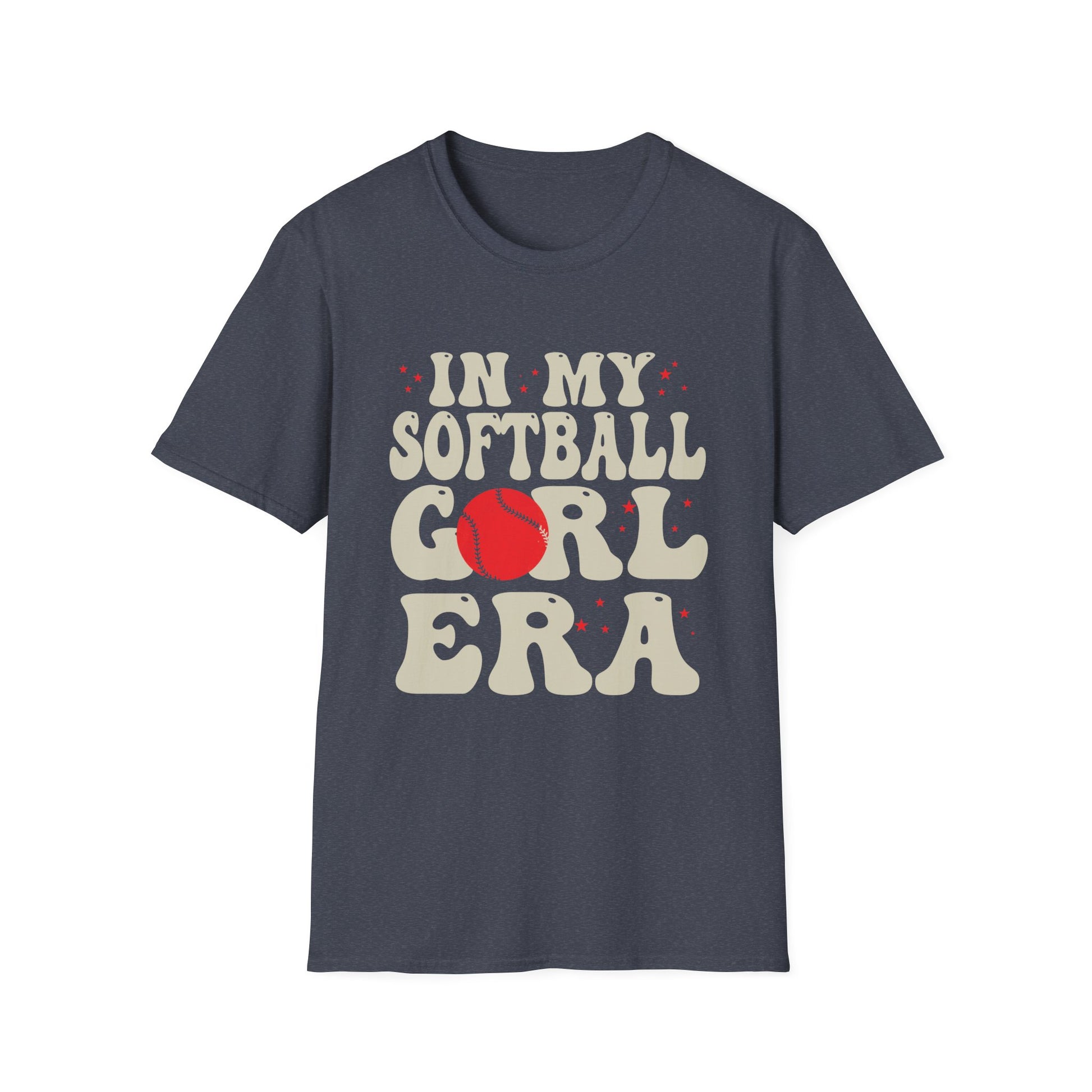 In My Softball Girl Era Retro Groovy Softball Girl Unisex T-Shirt