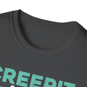Creep It Real Halloween Costume Vintage Funny Halloween Tee  Unisex Softstyle T-Shirt