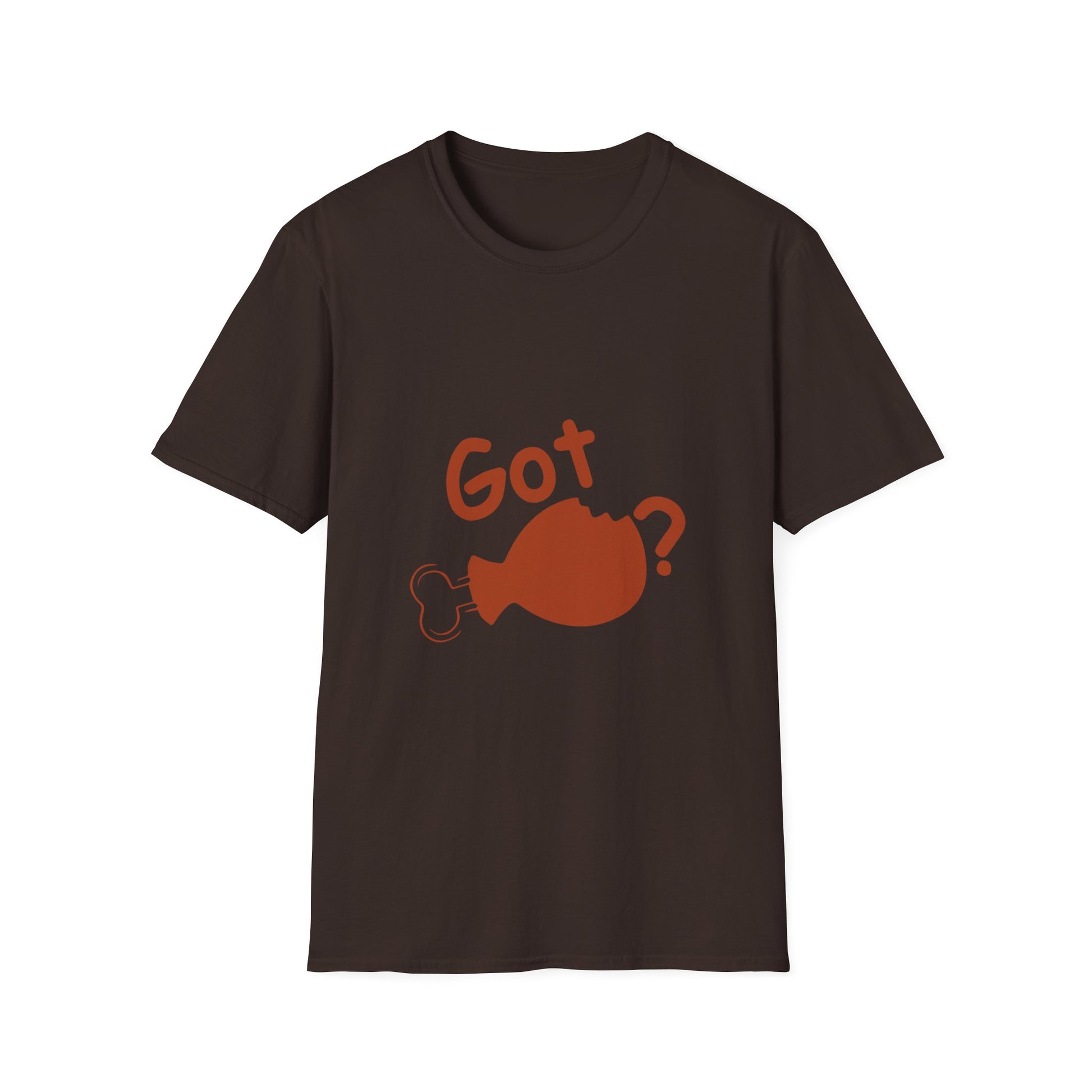 Turkey Drumstick T-Shirt — "Got (Drumstick)?" Thanksgiving Humor Tee