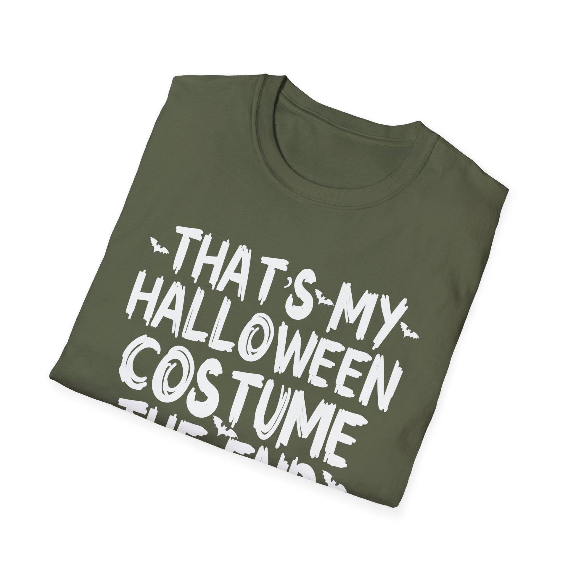 Halloween Costume T-Shirt — "That's My Halloween Costume — The End"