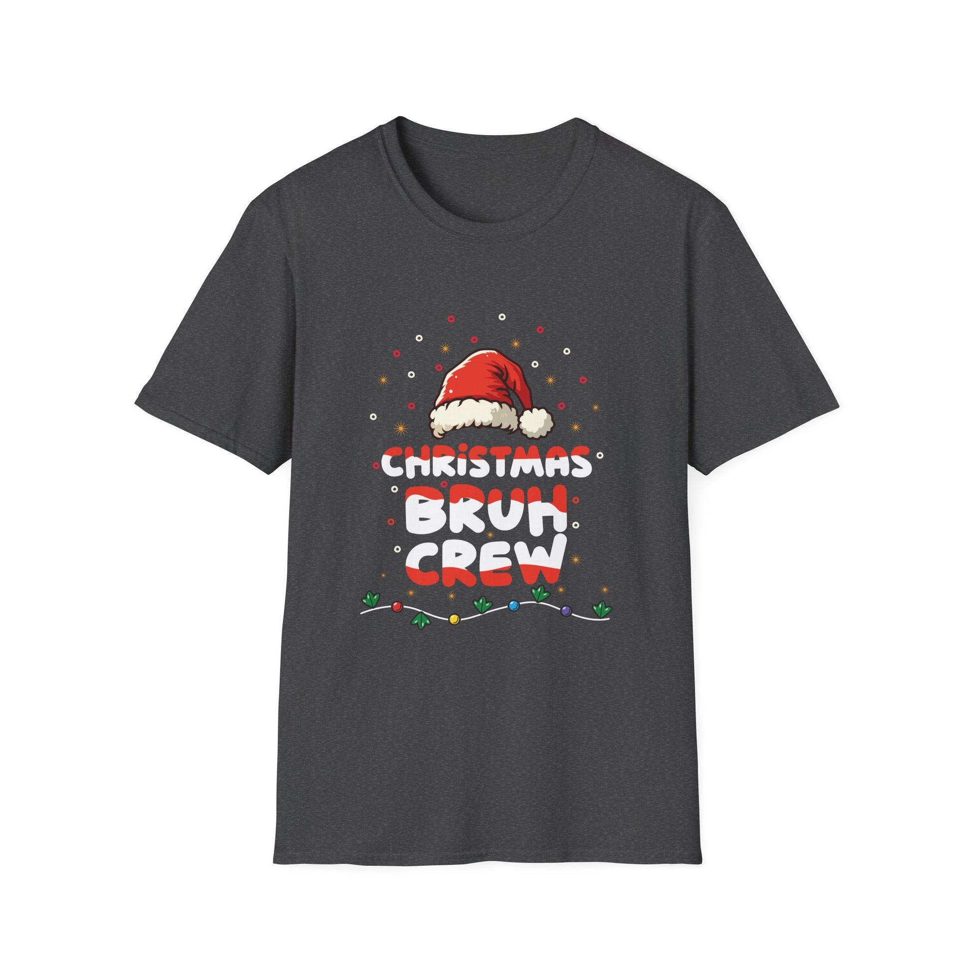 Christmas Bruh Crew Family Christmas 2024 Matching Unisex T-Shirt