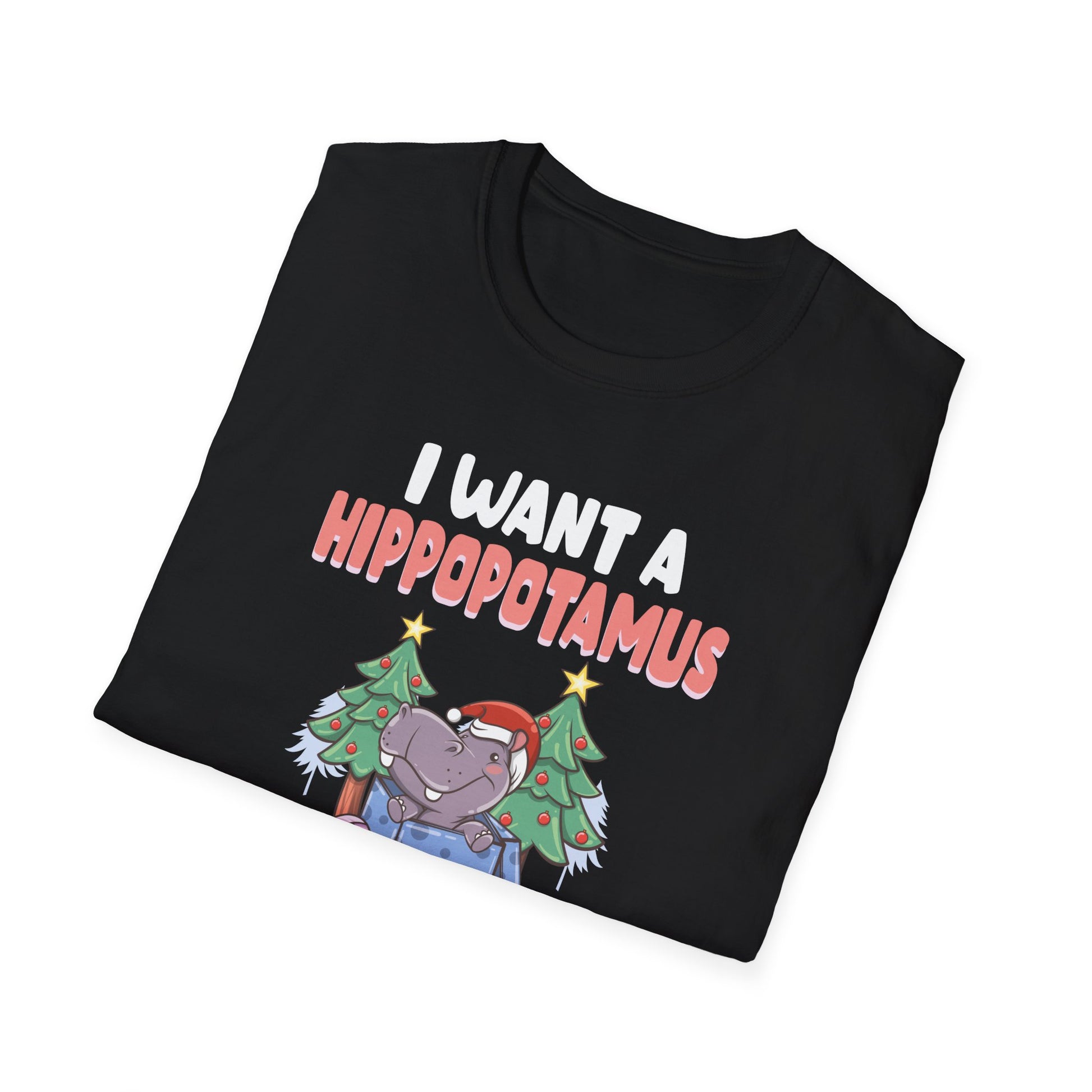 I Want a Hippopotamus for Christmas Unisex T-Shirt