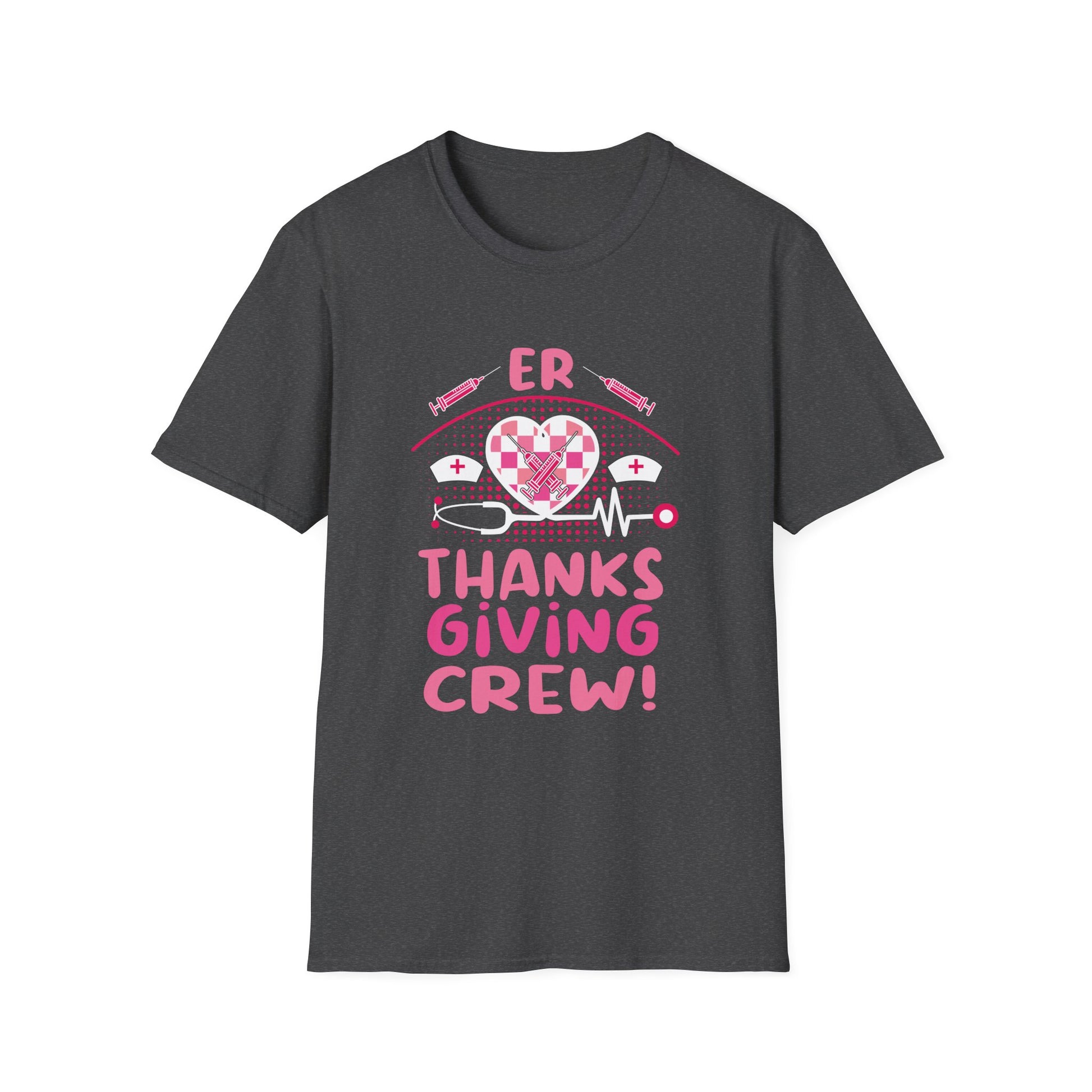 ER Thanksgiving Crew T‑Shirt — Nurses Holiday Medical Team Shirt  Unisex T-Shirt