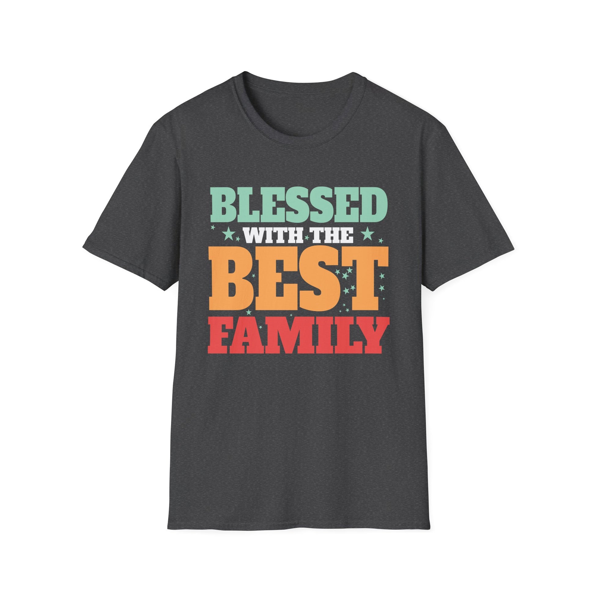 Blessed With The Best Family T-Shirt — Retro Family Pride Tee