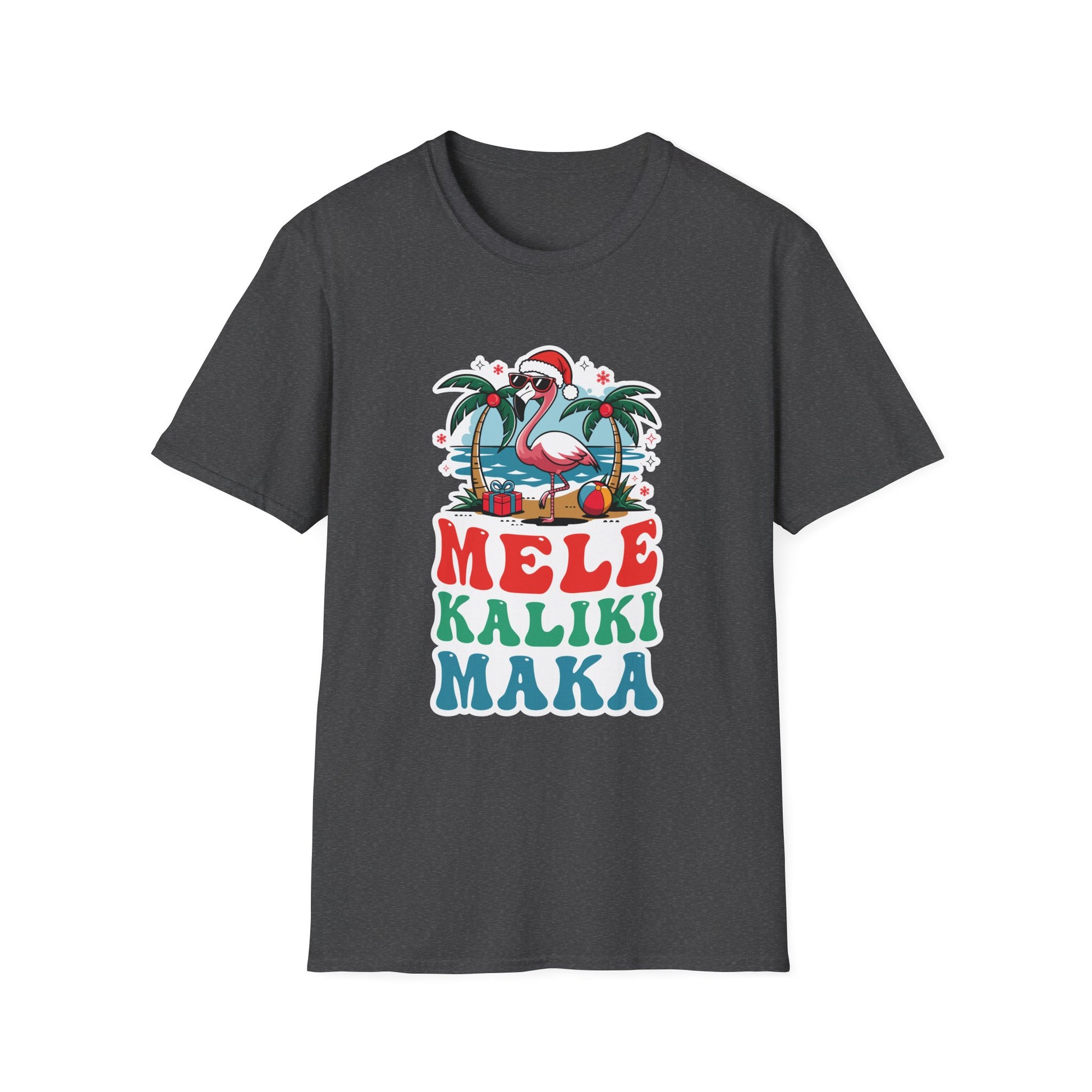 Mele Kalikimaka Shirt For Women Hawaiian Hawaii Christmas T-Shirt