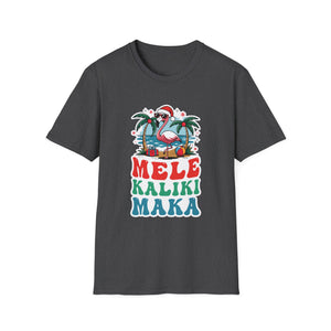 Mele Kalikimaka Shirt For Women Hawaiian Hawaii Christmas T-Shirt