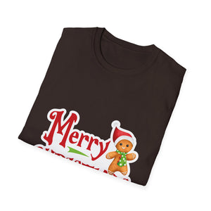 Merry Christmas Gingerbread Man Winter Xmas Christmas Unisex T-Shirt