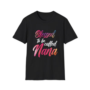 Blessed To Be Nana Women Grandma Mother s Day Christmas UnisexT-Shirt