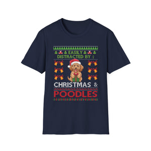Christmas Poodles T-Shirt — 