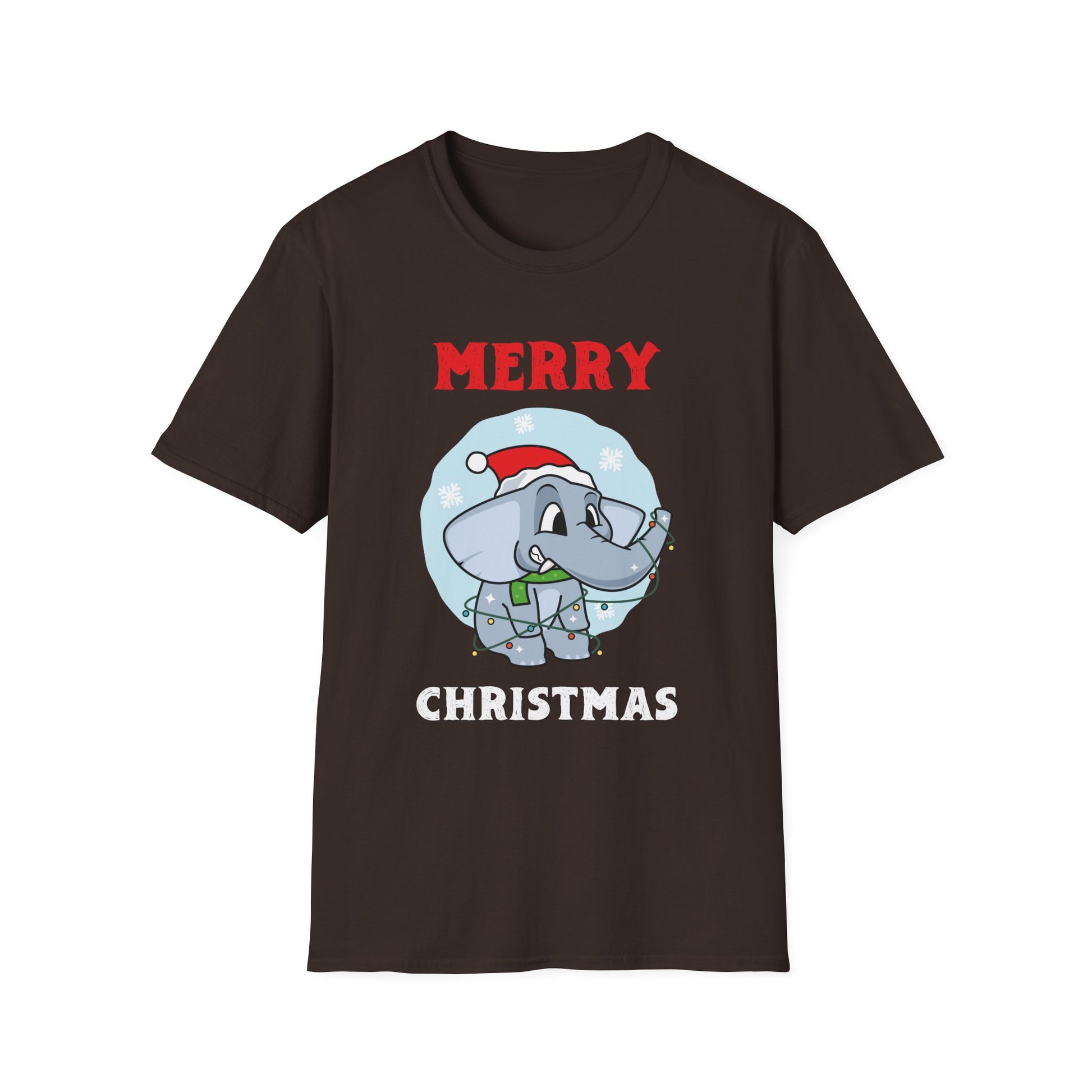 Christmas Elephant  Sweet Christmas Animals Unisex T-Shirt