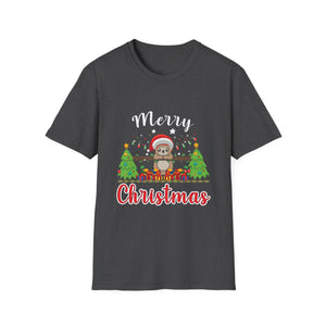 Christmas Sloth T-Shirt — Merry Christmas Cute Holiday Tee