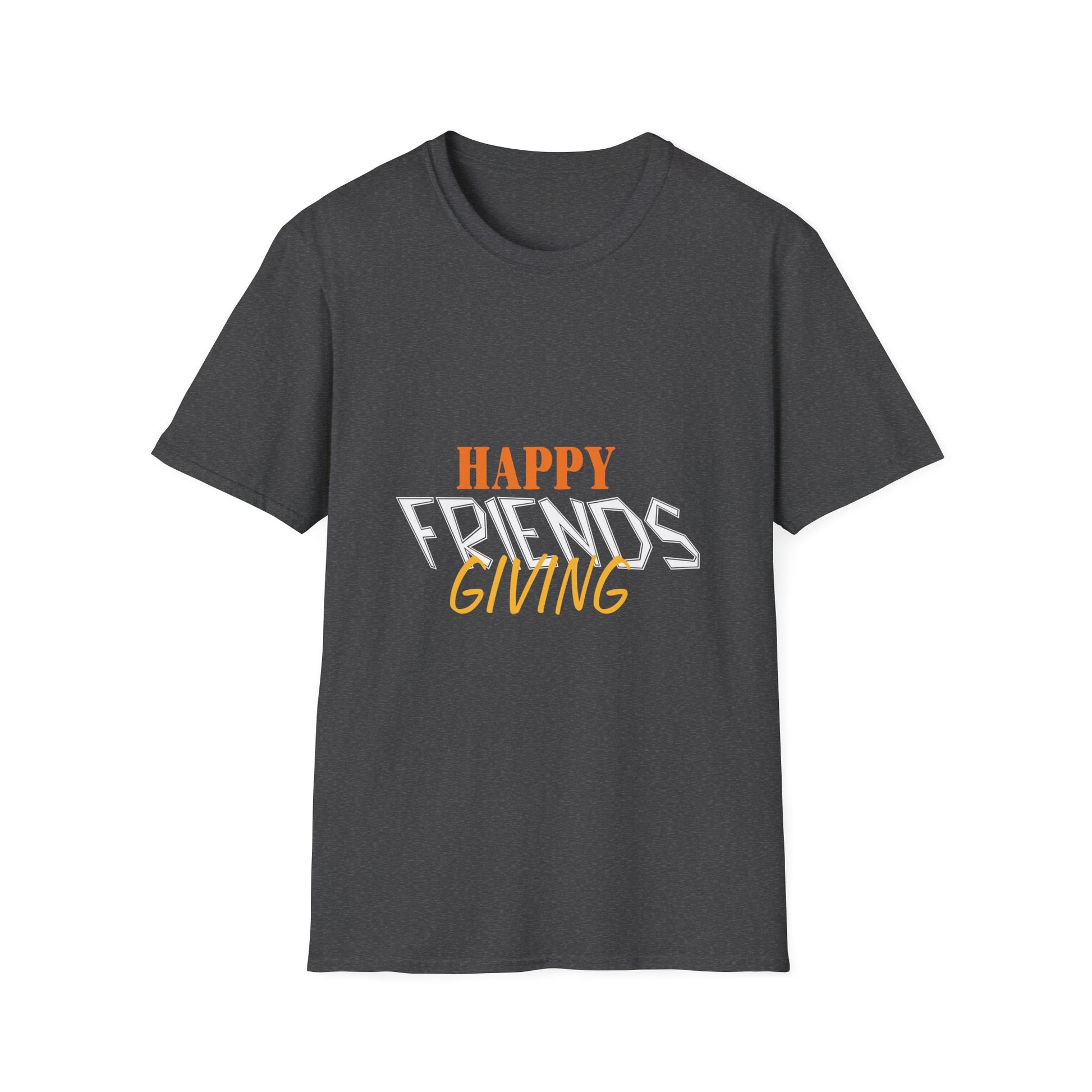 Friendsgiving T-Shirt — "Happy Friendsgiving" Holiday Tee  Unisex T-Shirt