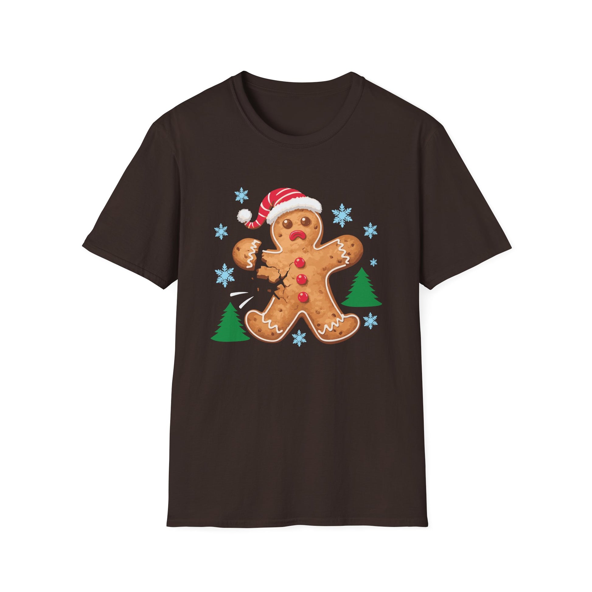 Gingerbread Cookie Christmas T-Shirt — Festive Holiday Baking Tee